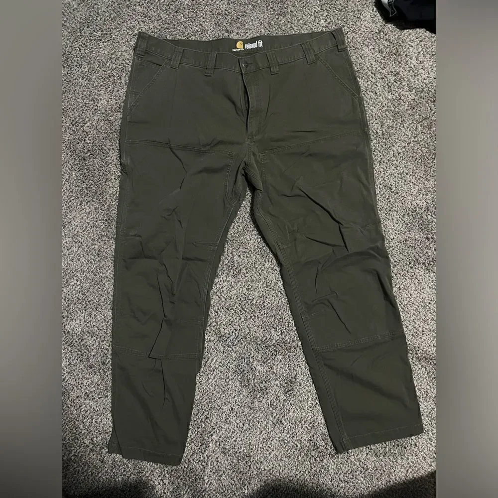 Carhartt - relaxed fit - mens - cargo pants - green